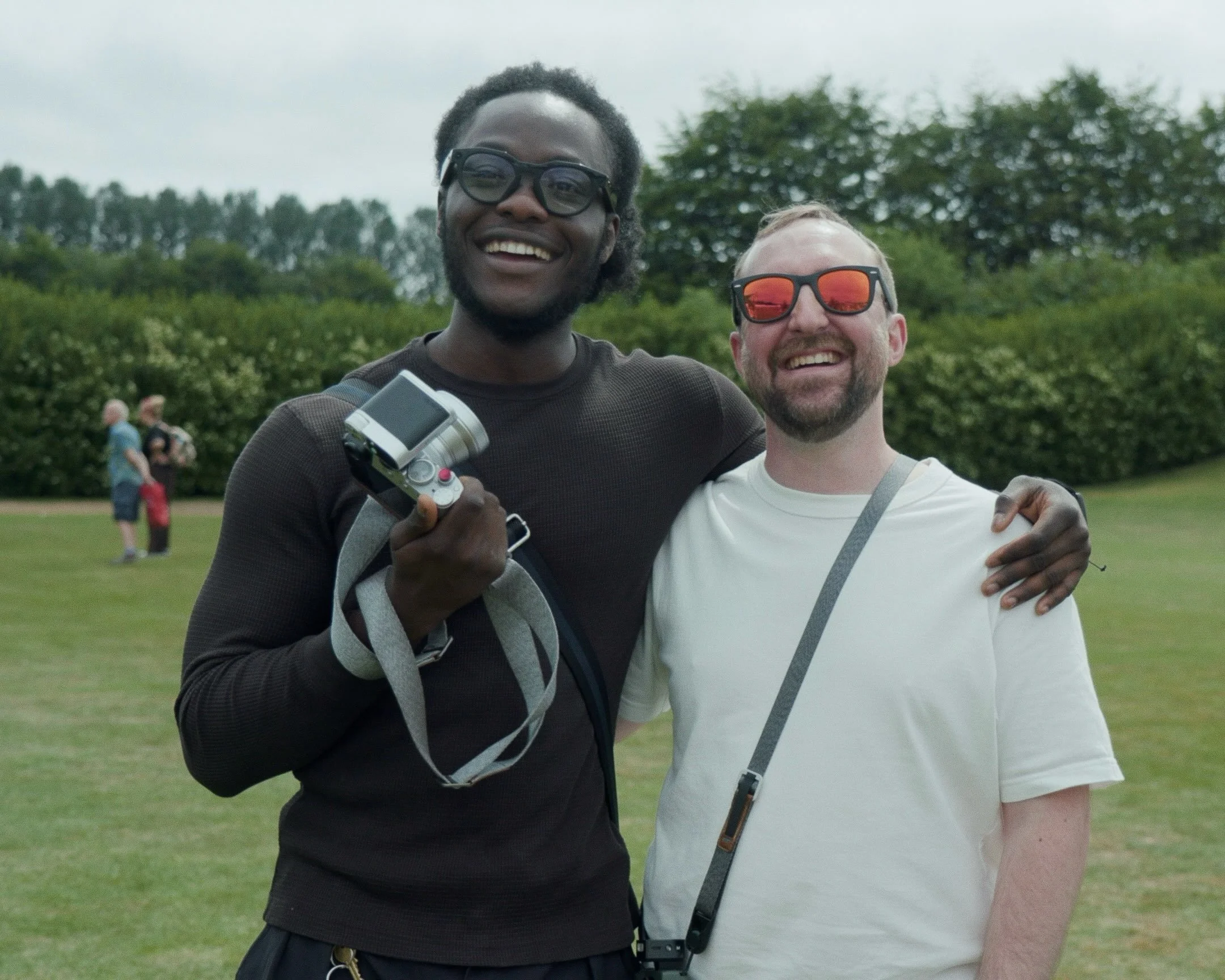 Captured a lovely moment (>>>swipe>>>) between @shina_collins and @thebearded_skot at @durhamminersgala on Saturday.

I&rsquo;m not a natural at the job of stopping people and asking them to be on camera. To be totally honest I find