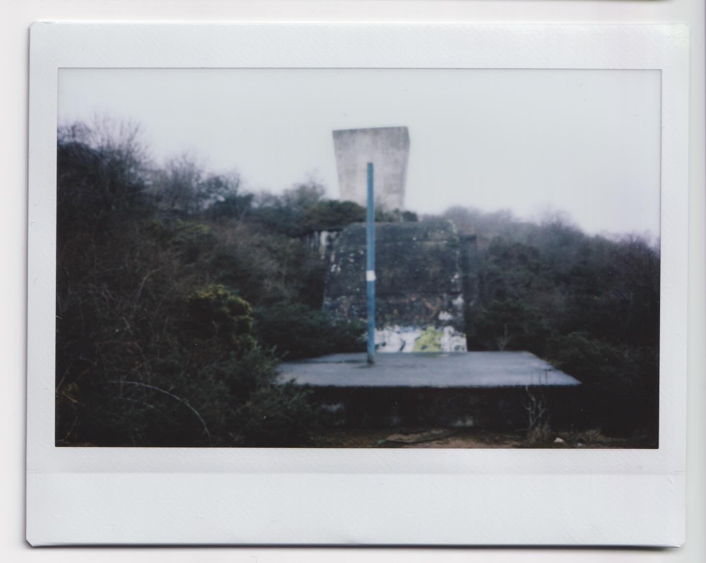 The old fanhouse for Eden Colliery (and later Woodside Drift) on Instax Wide. Saved from demolition by resident bats. Love concrete, love bats, love a good industrial ruin. Ambivalent about Instax - it&rsquo;s like playing roulette. One overexposure,