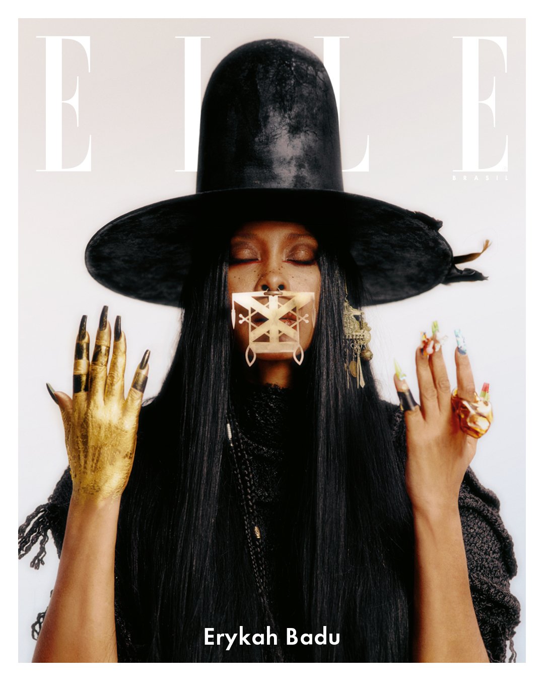 Erykah Badu for Elle Magazine