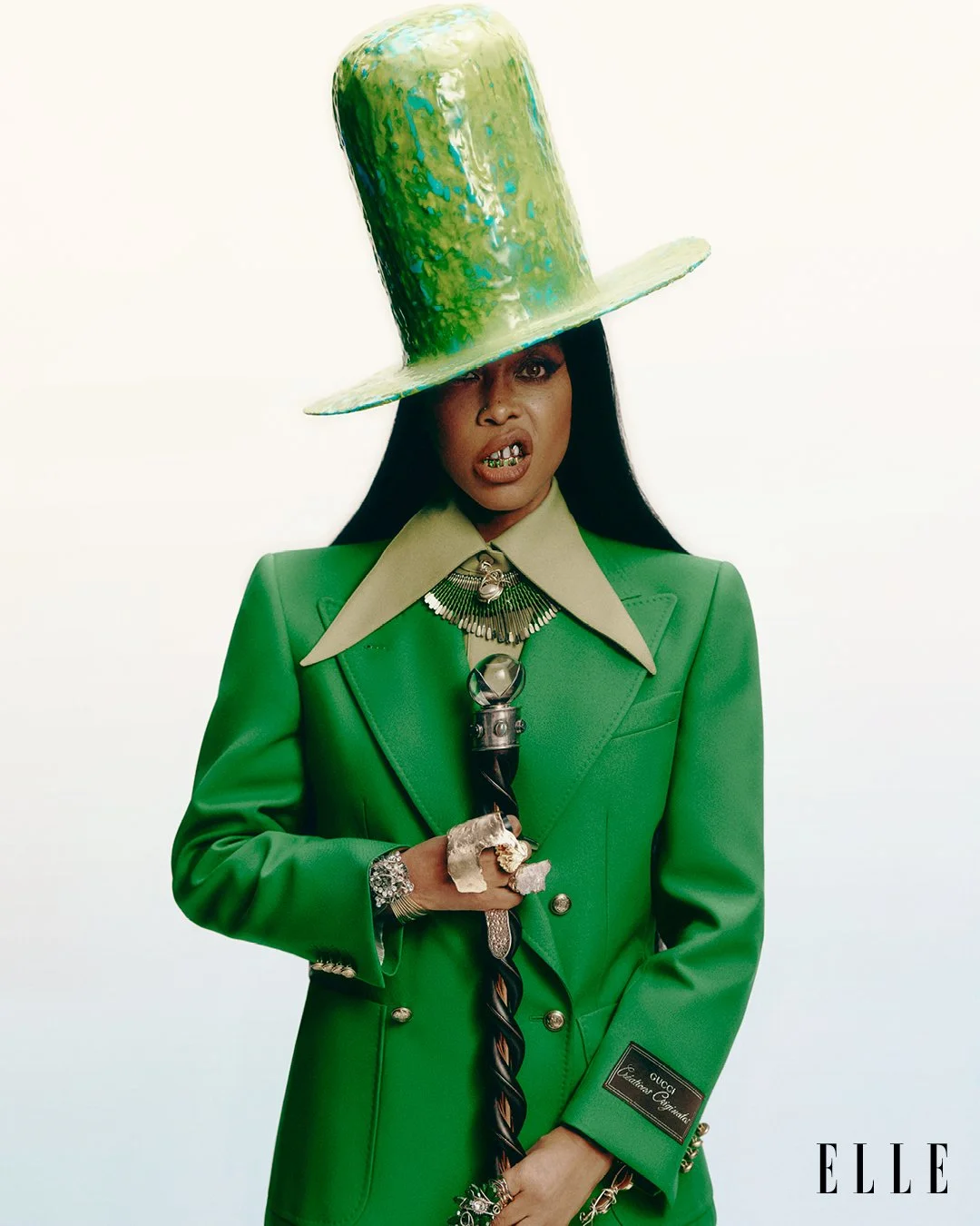 Erykah Badu for Elle Magazine