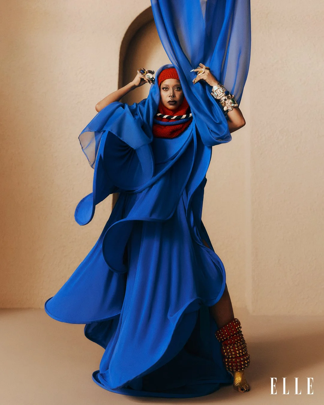 Erykah Badu for Elle Magazine