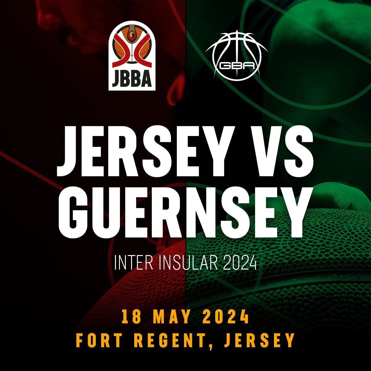 🔥 Get ready for the BIG GAME! 🔥

Join us on Saturday 18th May at Fort Regent as Jersey hosts the much-anticipated Jersey vs. Guernsey Inter-Insular competition after six long years! It's time to show your support for your Jersey teams in full force