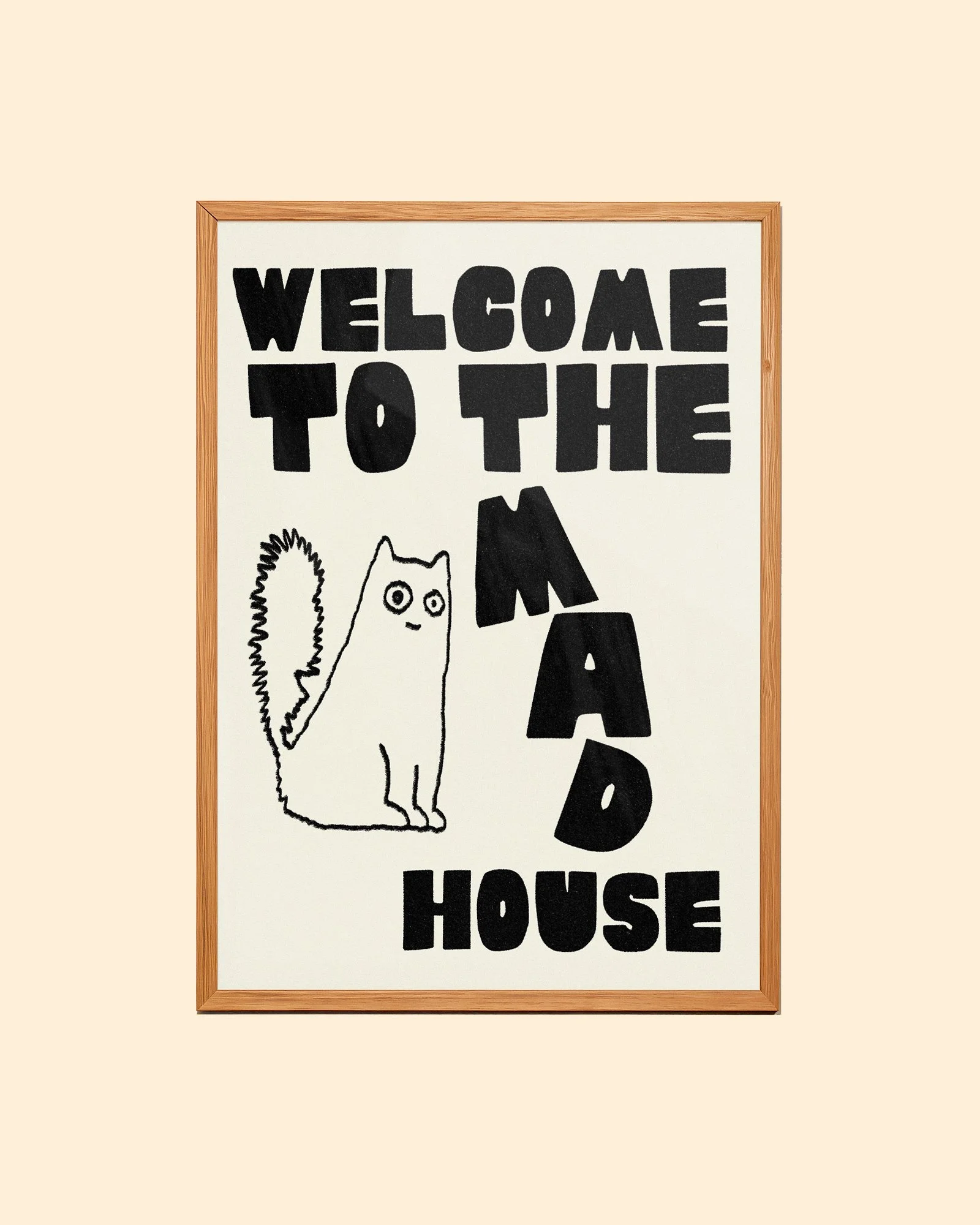 Mad House - Art Print A3