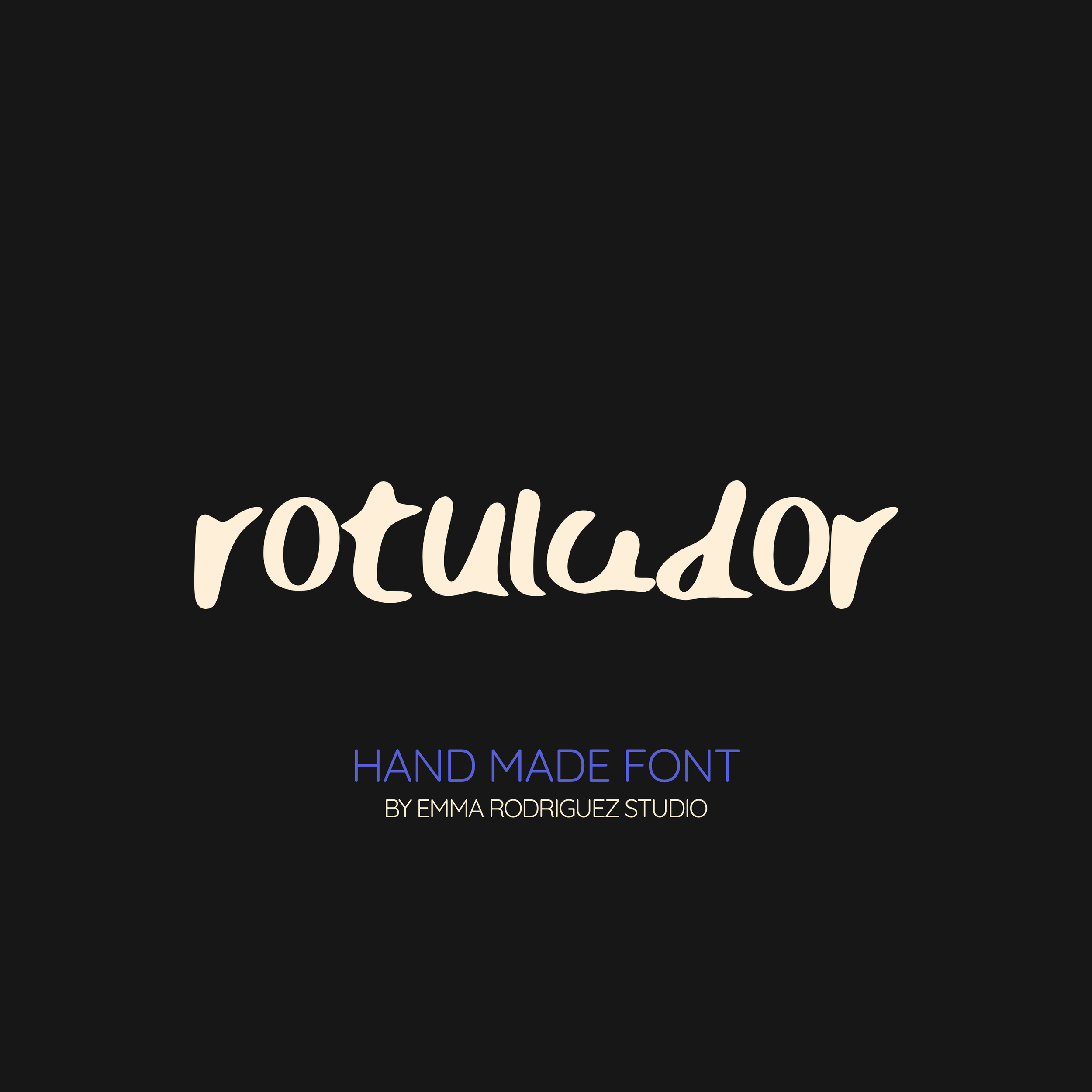Rotulador - Handwritten Marker Ink Style Font