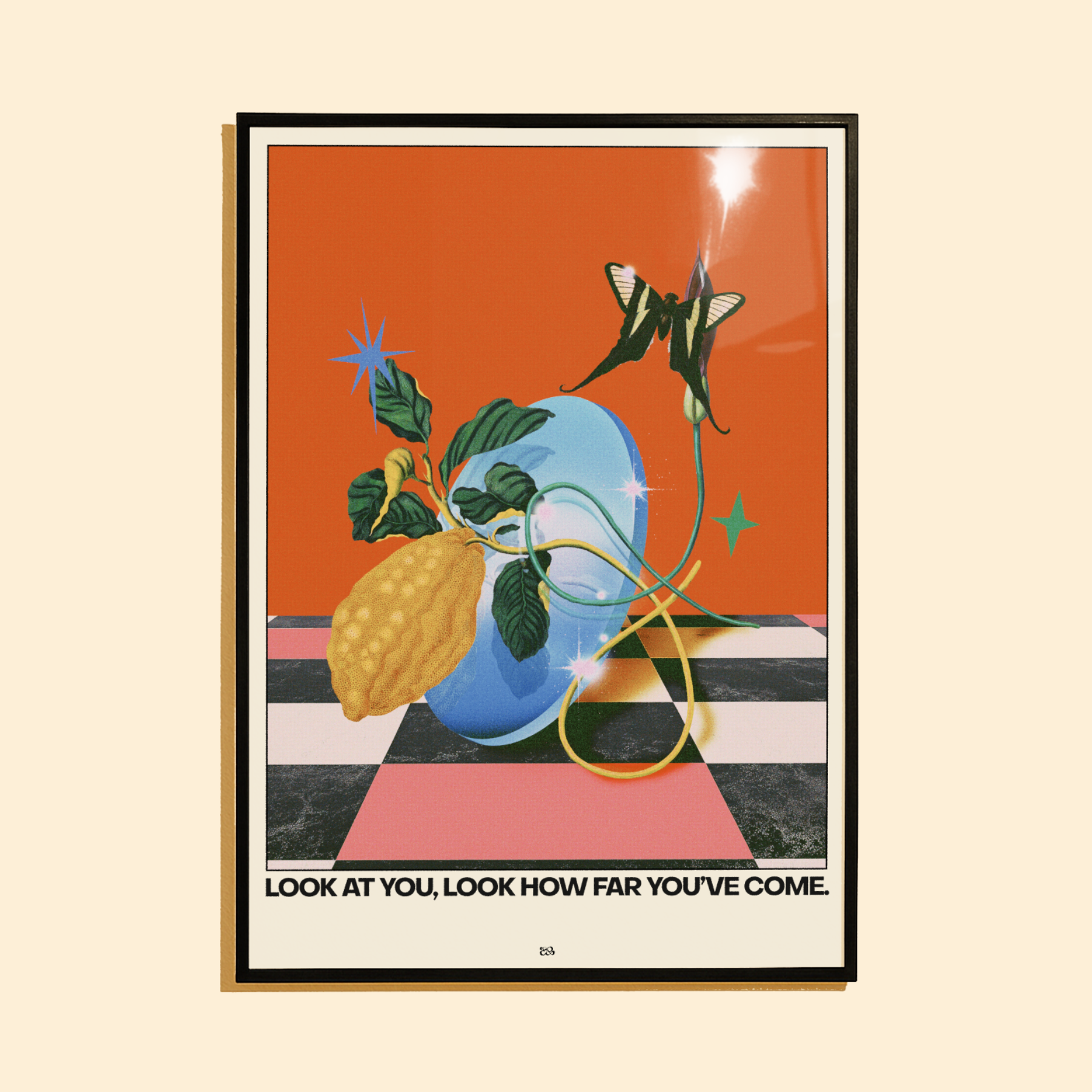 Look At You - Art Print A3 Contemporary Wall Art