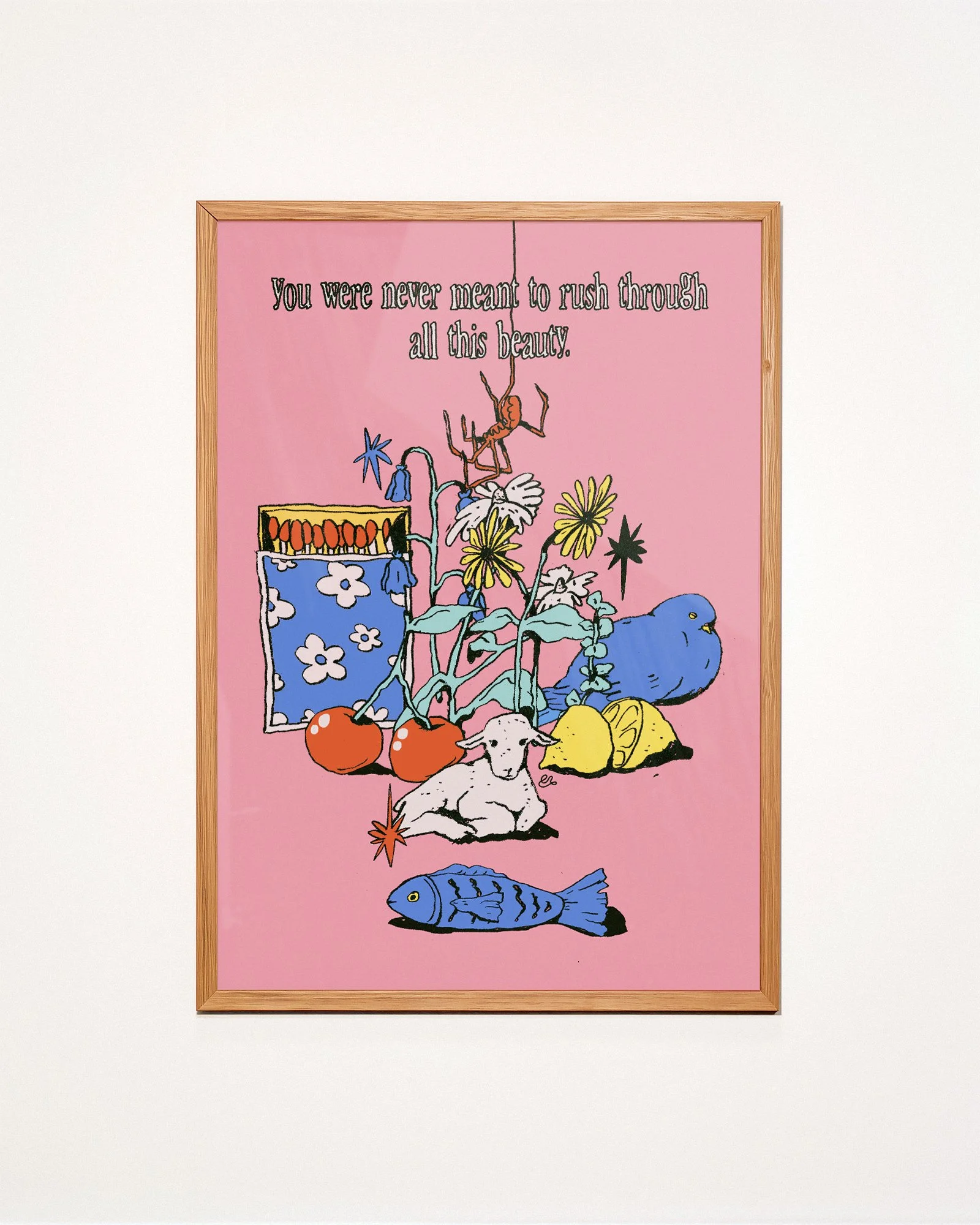 All This Beauty - Art Print A3