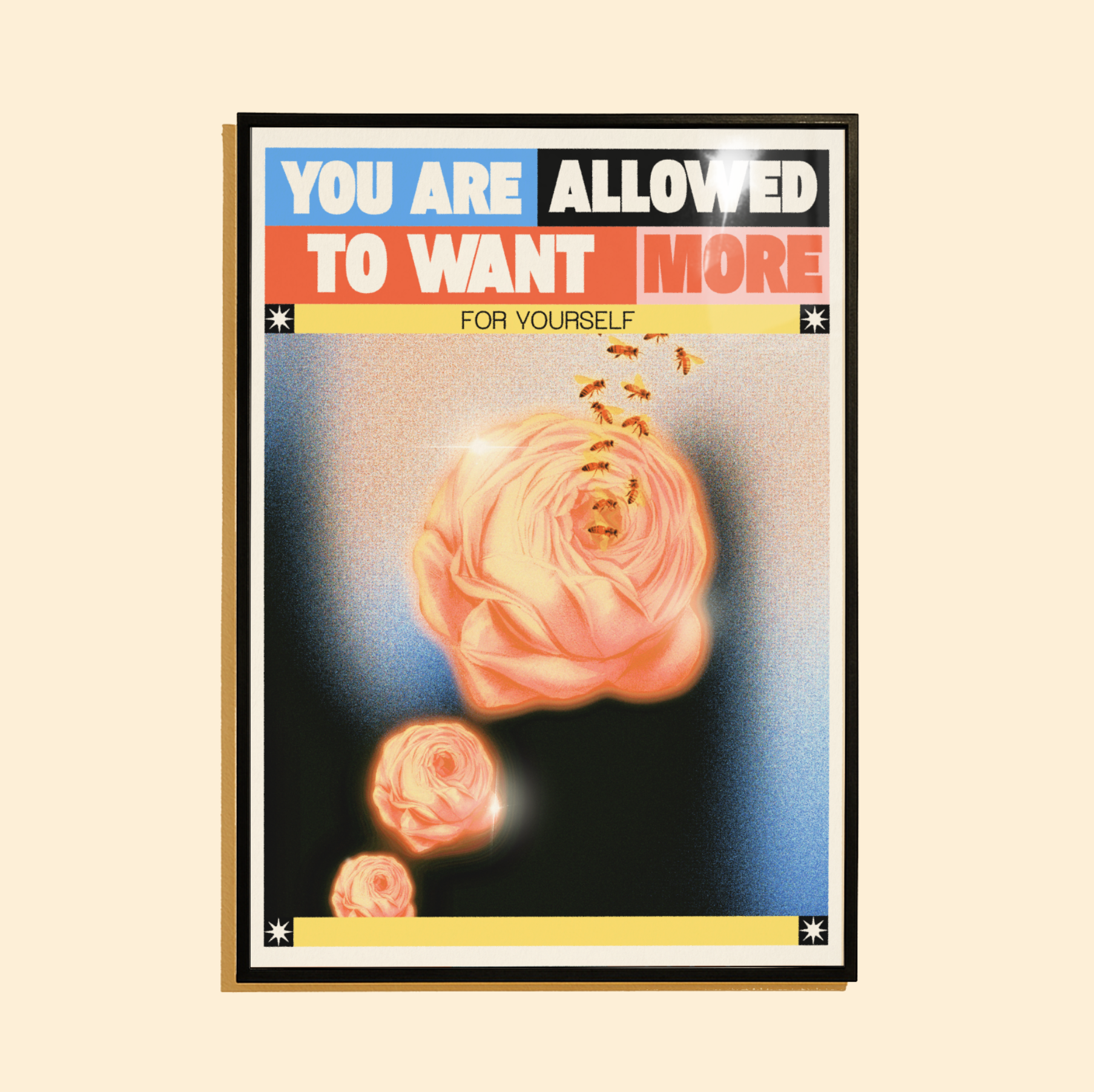 More - Art Print A3 Contemporary Wall Art