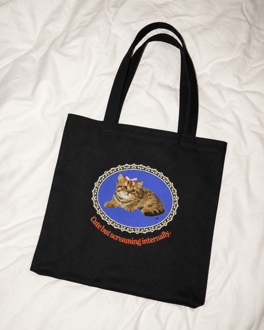 Cute But Screaming - Tote Bag