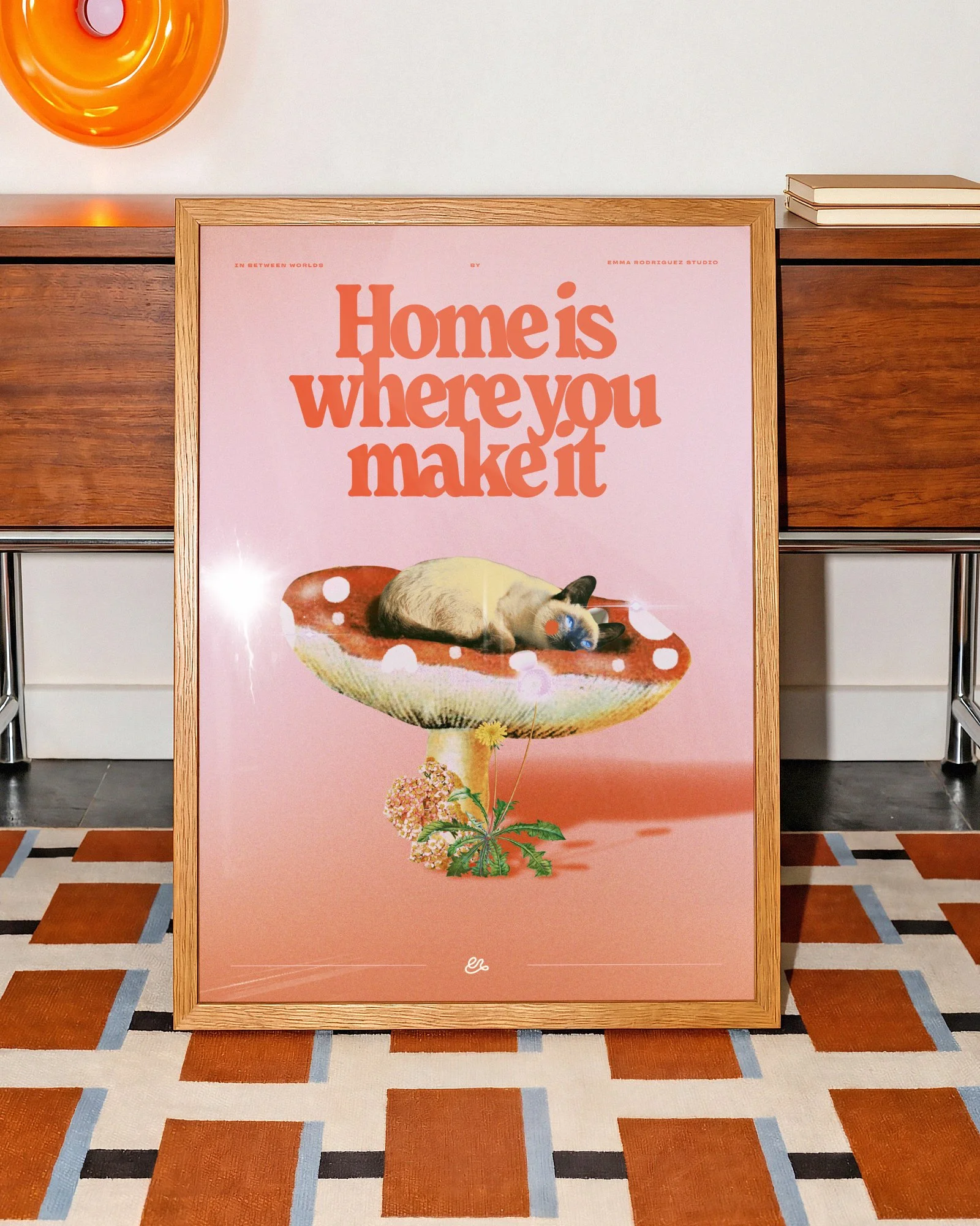 Oak-Frame-on-Walnut-Cabinet-Leaning__home-m-ushroom.jpg