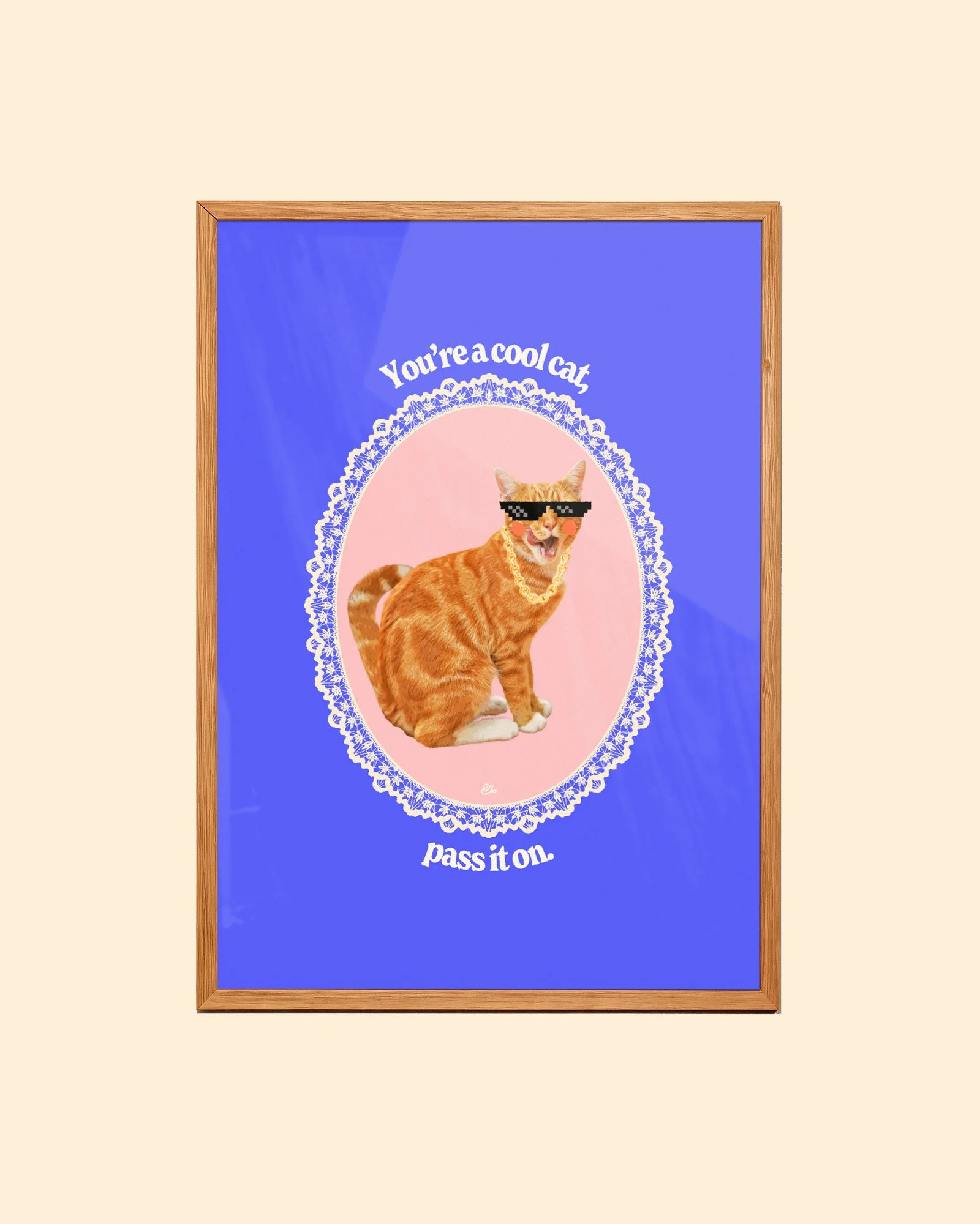 Oak-Frame-on-White-Wall-Simple-copy__COOLCAT.jpg