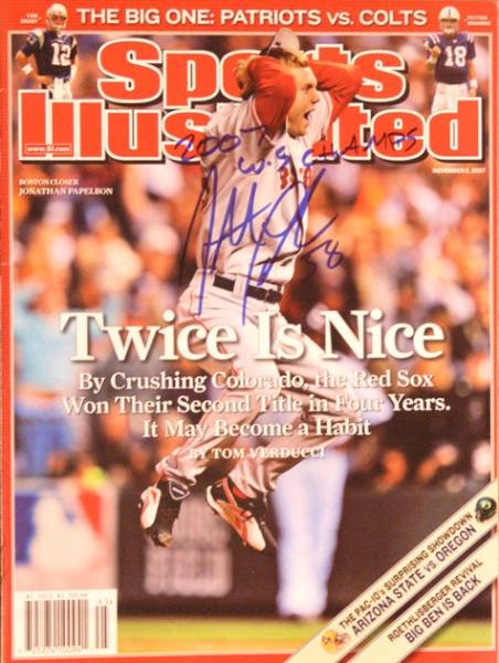 James Buster Douglas Autographed Sports Illustrated Magazine