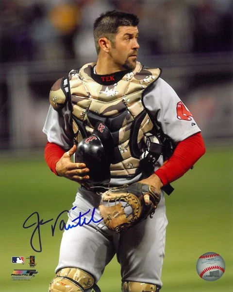 Jason Varitek-Mike Timlin-Alan Embree Autographed 16x20 Photo — Sure