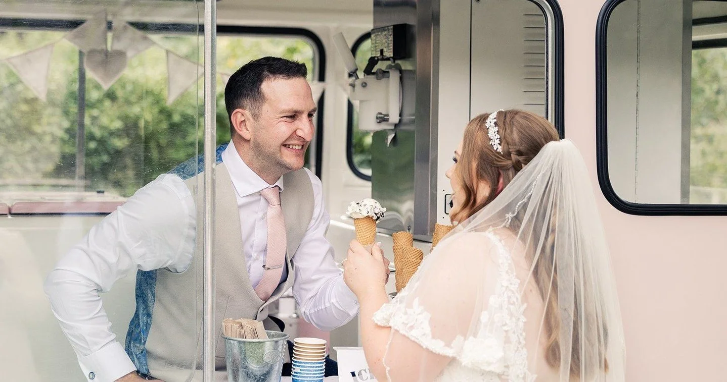 It's getting hot out there! Beat the heat and add a fun element to your drinks reception with an ice cream van or trike. 
What would be your ice cream flavour of choice? Join us in talking about the perfect flavours in the comments below!
Slide