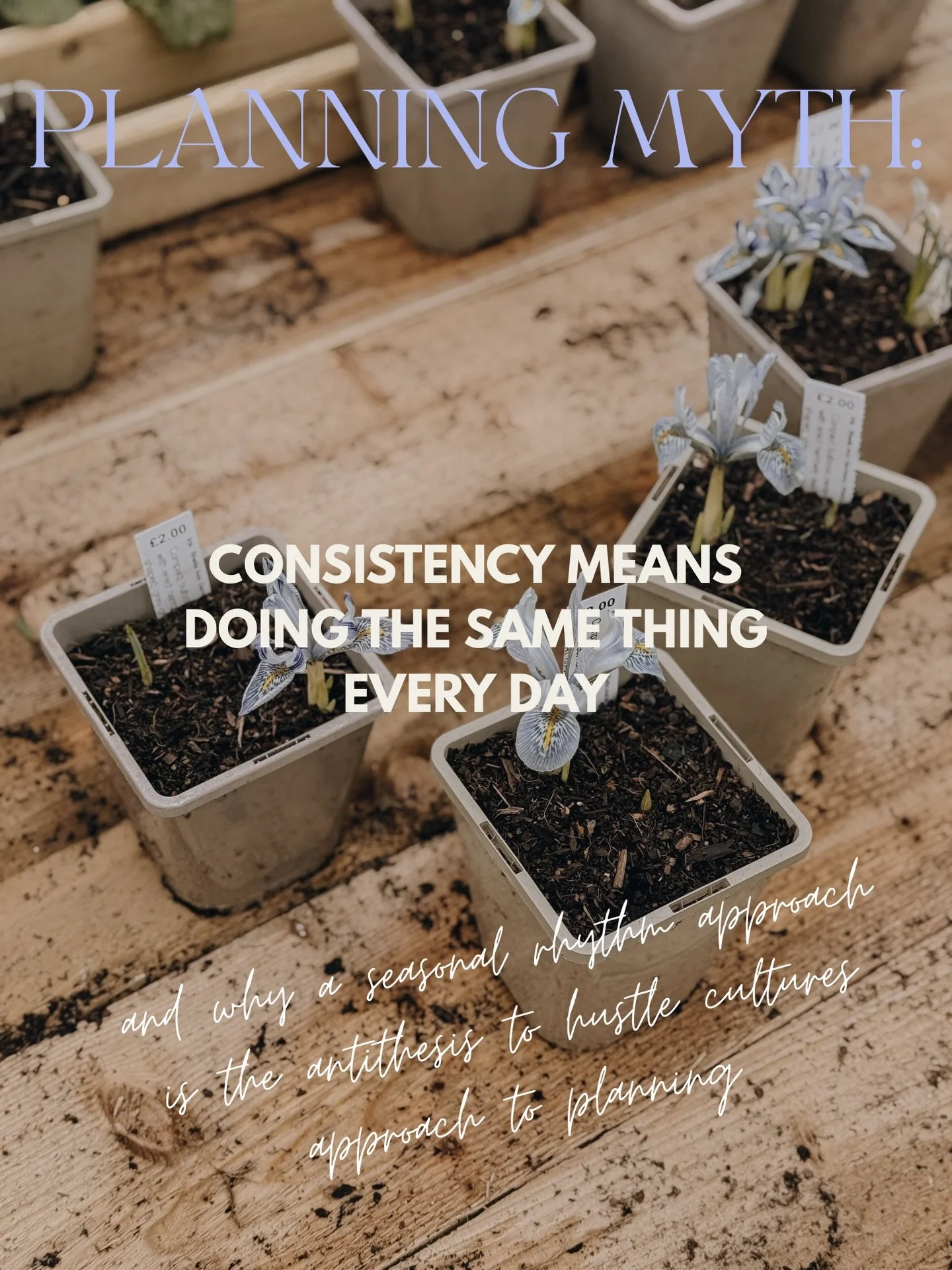 For a long time, I believed consistency meant discipline at all costs.

Doing the same thing every day. Pushing through low energy. Ignoring the subtle signals from my body and intuition because I thought stopping meant failing.

&mdash; that is of c