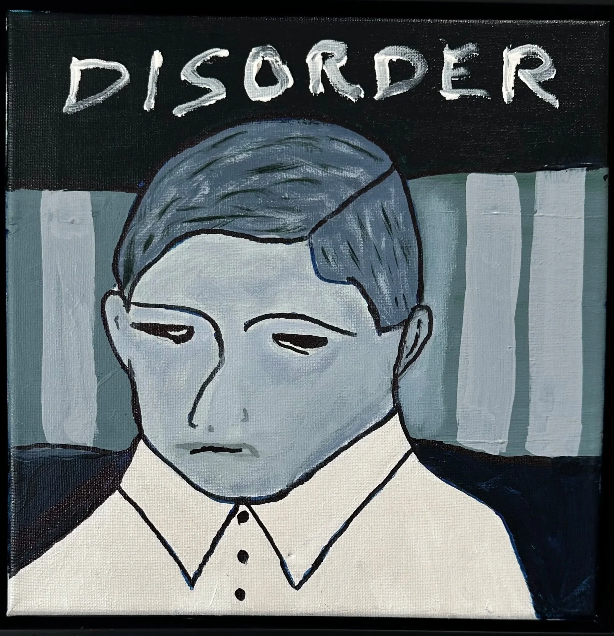 DISORDER
 Acrylic on canvas 12"x12" — 2023