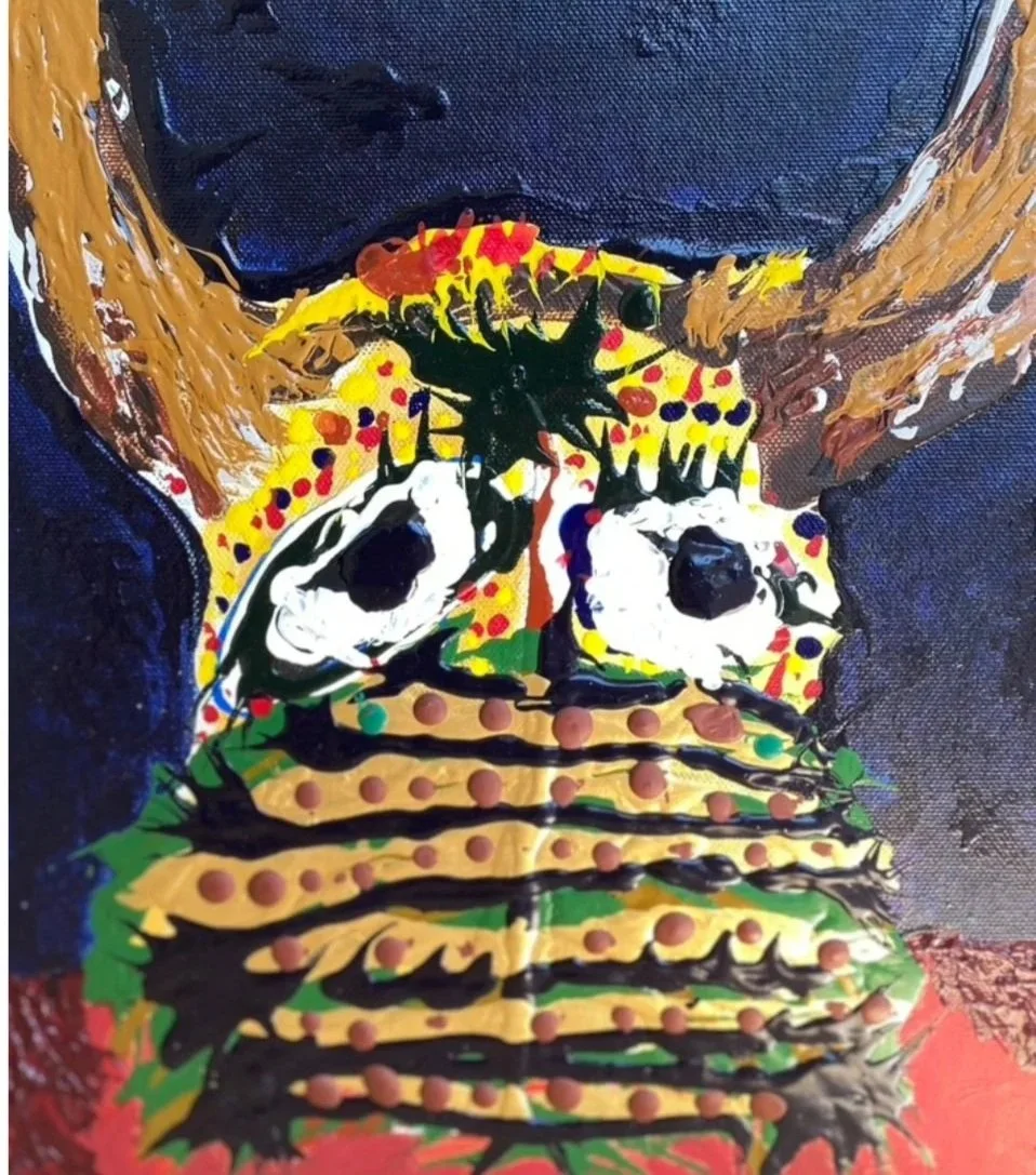 Second Spring of Covid #6, 12x14, 2022