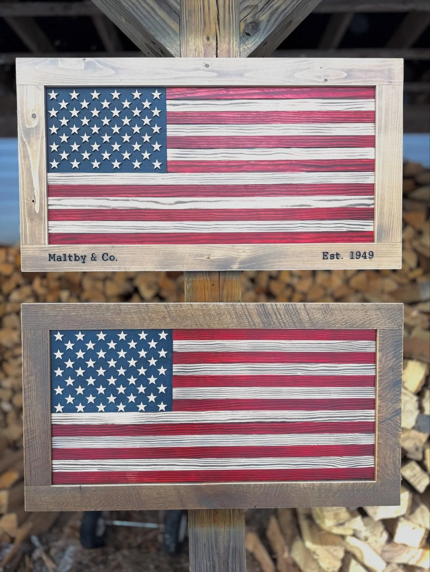 Today&rsquo;s pick up here in the shop before the snow flies! 🇺🇸🇺🇸🇺🇸 www.shoveltownflag.com