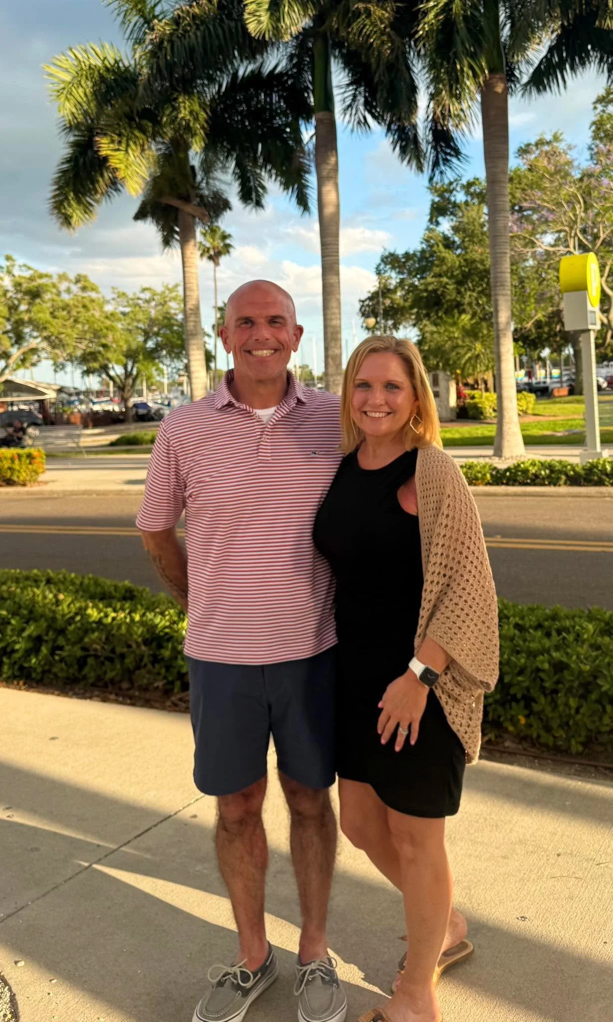 Probably the only picture that will ever exist with me and a palm tree&hellip;