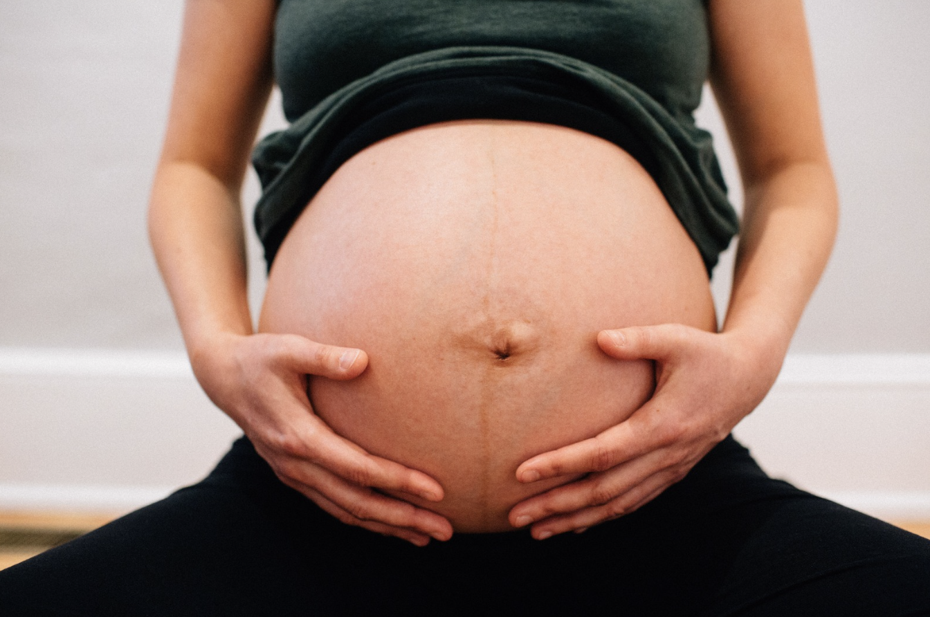 Pregnant belly
