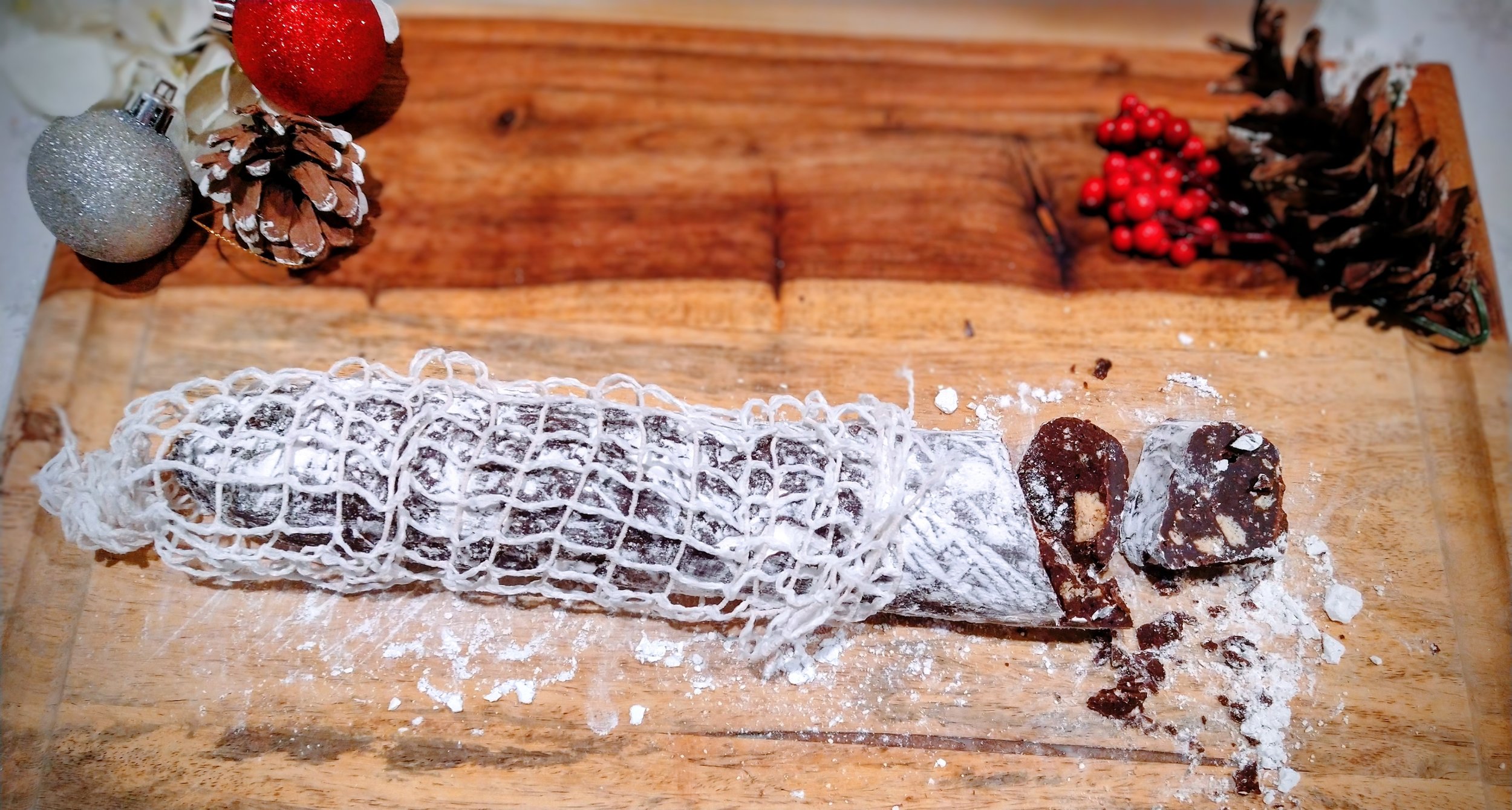 Italian Chocolate Salami