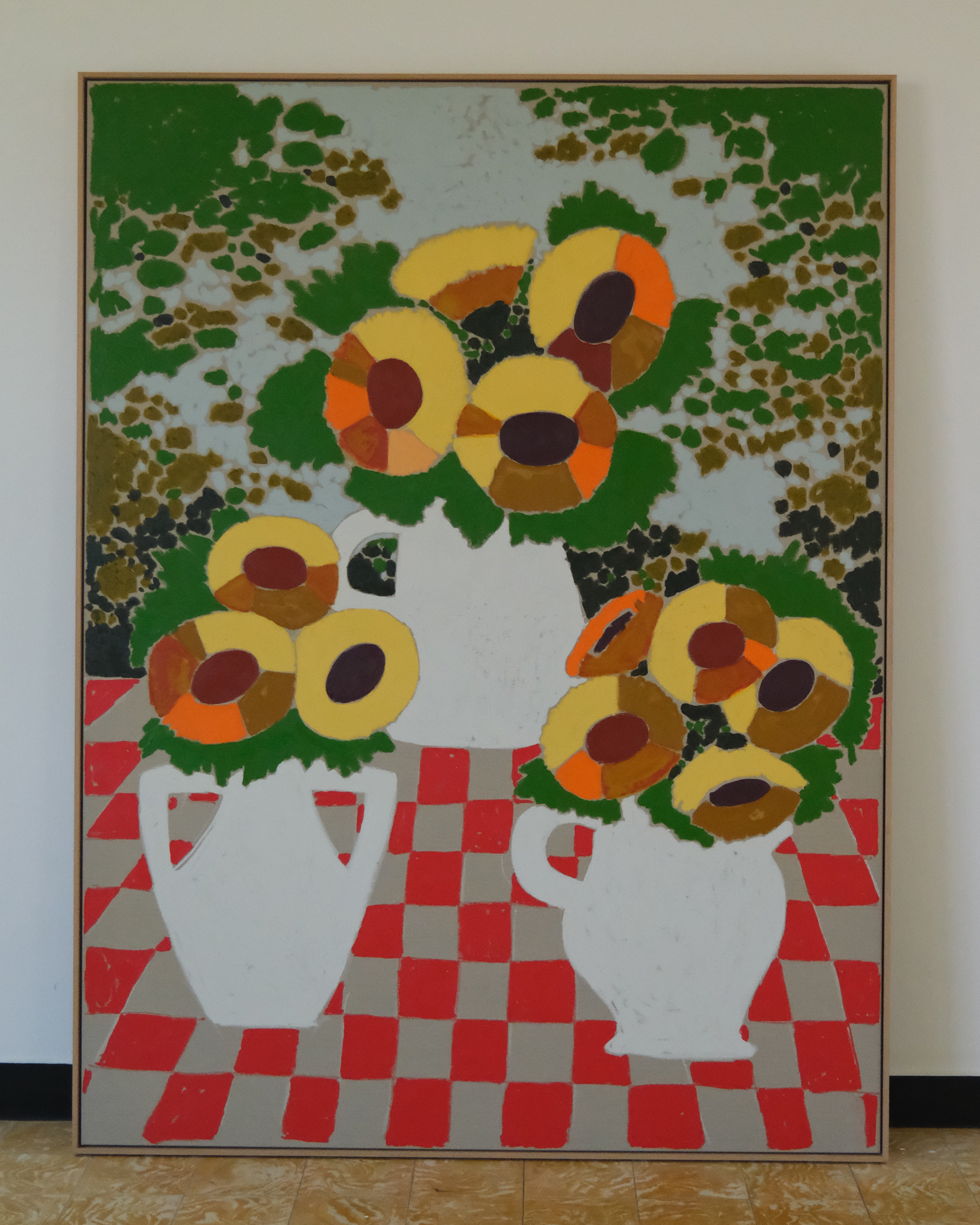 Stilleven van drie vazen
150x200 cm
Oilstick on Linen
€5220