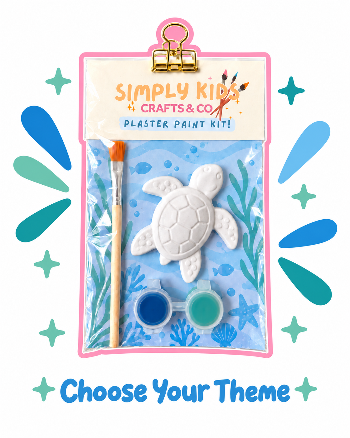 Custom Mini Plaster Paint Kit