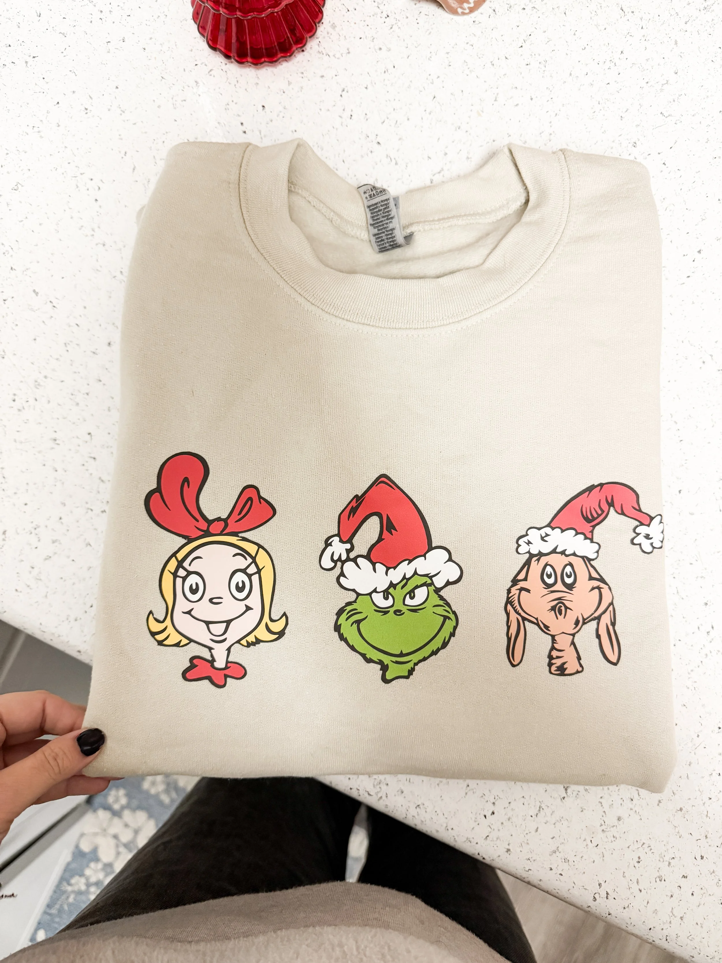 Grinch Character Crewneck Sweatshirt