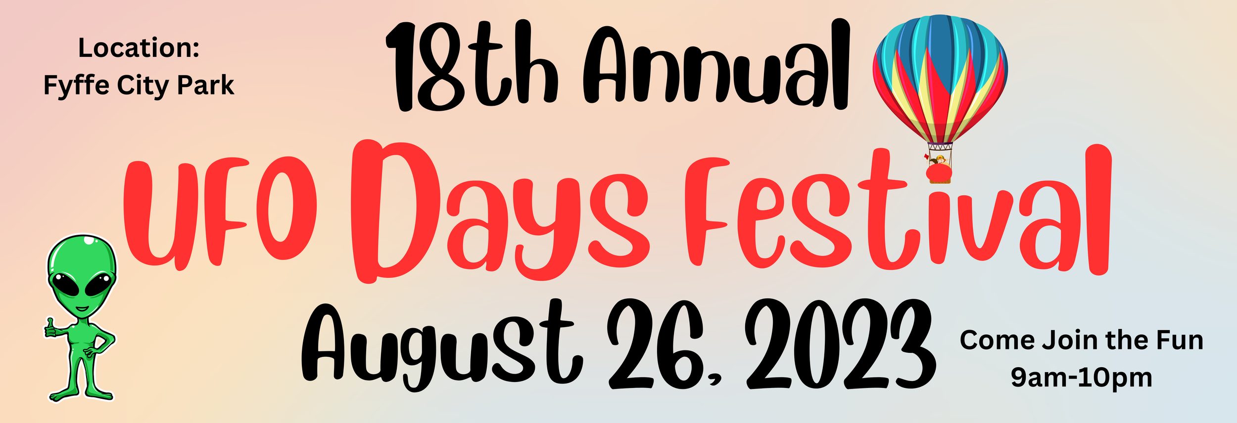 UFO Days Festival — Town of Fyffe