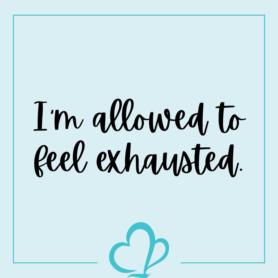 You&rsquo;re not a bad parent if you feel exhausted, touched out, and in need of a break.

It&rsquo;s totally normal.

And you&rsquo;re allowed to take breaks, and do the things that support your mental and physical health.

Share this with a friend 