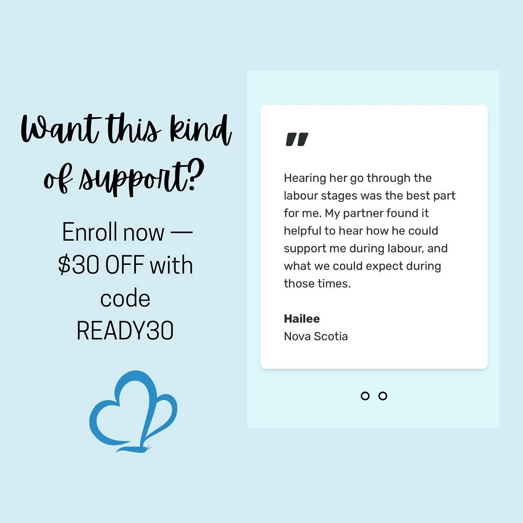 &ldquo;Hearing her go through the labour stages was the best part for me. My partner found it helpful to hear how he could support me during labour, and what we could expect during those times.&rdquo;

Real words from real parents. 💛

The Birth &amp