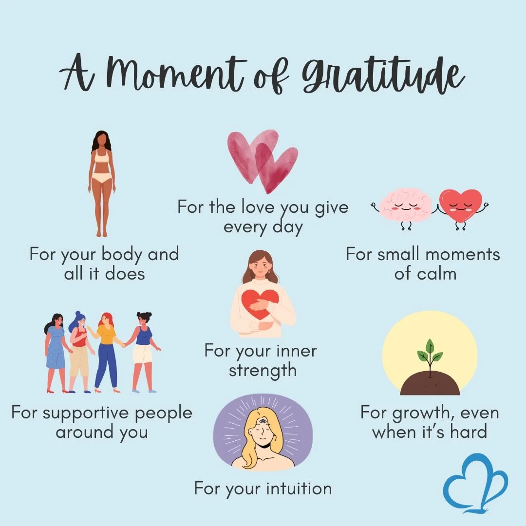 Today is a good day to pause and be grateful.
For who we are, for what we feel, and for everything we are still learning.
Gratitude is also a form of care 🤍

#Gratitude #DailyGratitude #MindfulMoments
#Wellbeing #EmotionalWellness