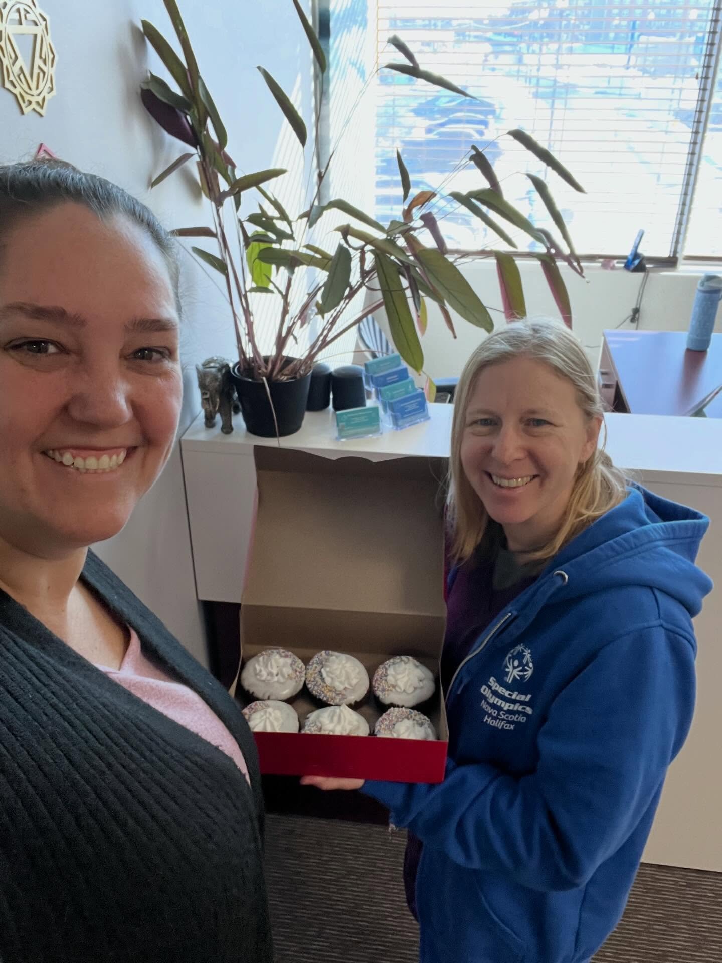 🍩💙 Today at the Perinatal Wellness Centre: supporting inclusion, one donut at a time 💙🍩

Today is the first day of the Special Olympics Donut campaign, and we brought some into the clinic to share with our patients who are coming in today.

Not j