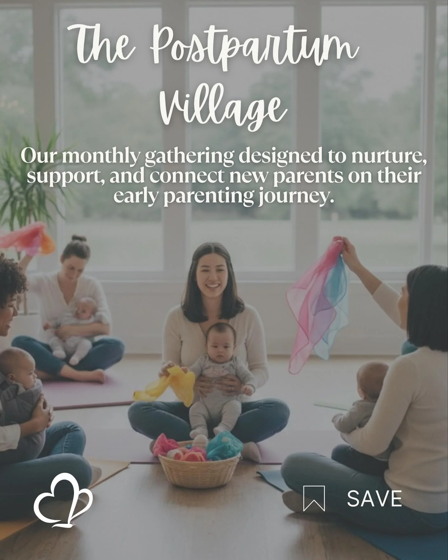 🤱 Join us every second Friday of the month for a morning of community, understanding, and care.
Stay for the whole session or just part of it &mdash; The Postpartum Village is here for you.

⚠️ Limited space &rarr; Save your spot now!

#PostpartumVi