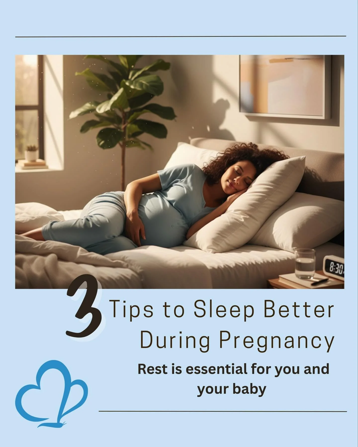 Getting enough rest during pregnancy supports your physical, emotional, and mental well-being. Simple habits like creating a calming bedtime routine, sleeping on your side with support, and preparing a sleep-friendly environment can make a big differ