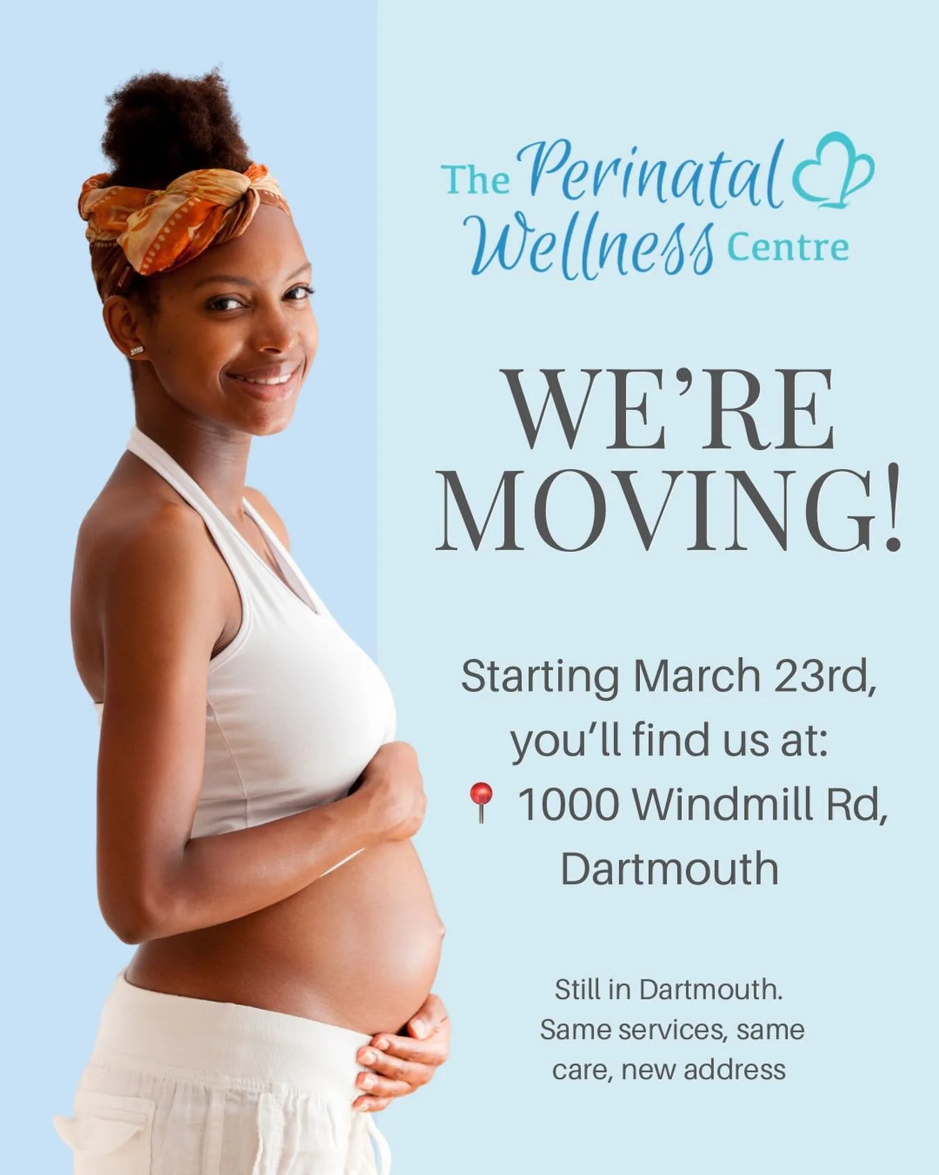 Still in Dartmouth.
Same services, same care, new address 🤍

Questions? Send us a DM.

#WeAreMoving #NewLocation #Dartmouth #WindmillRd #GrowingTogether