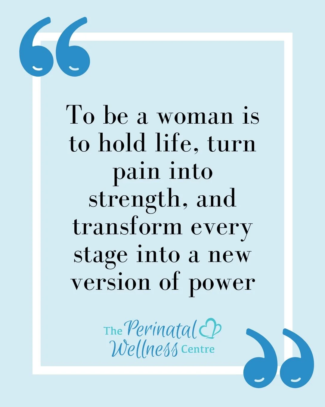 At The Perinatal Wellness Centre, we are committed to supporting women with empathy, expertise, and holistic care.

Today and always, we celebrate your strength. 💜

#InternationalWomensDay #WomensHealth #PerinatalWellness #WomensSupport #March8