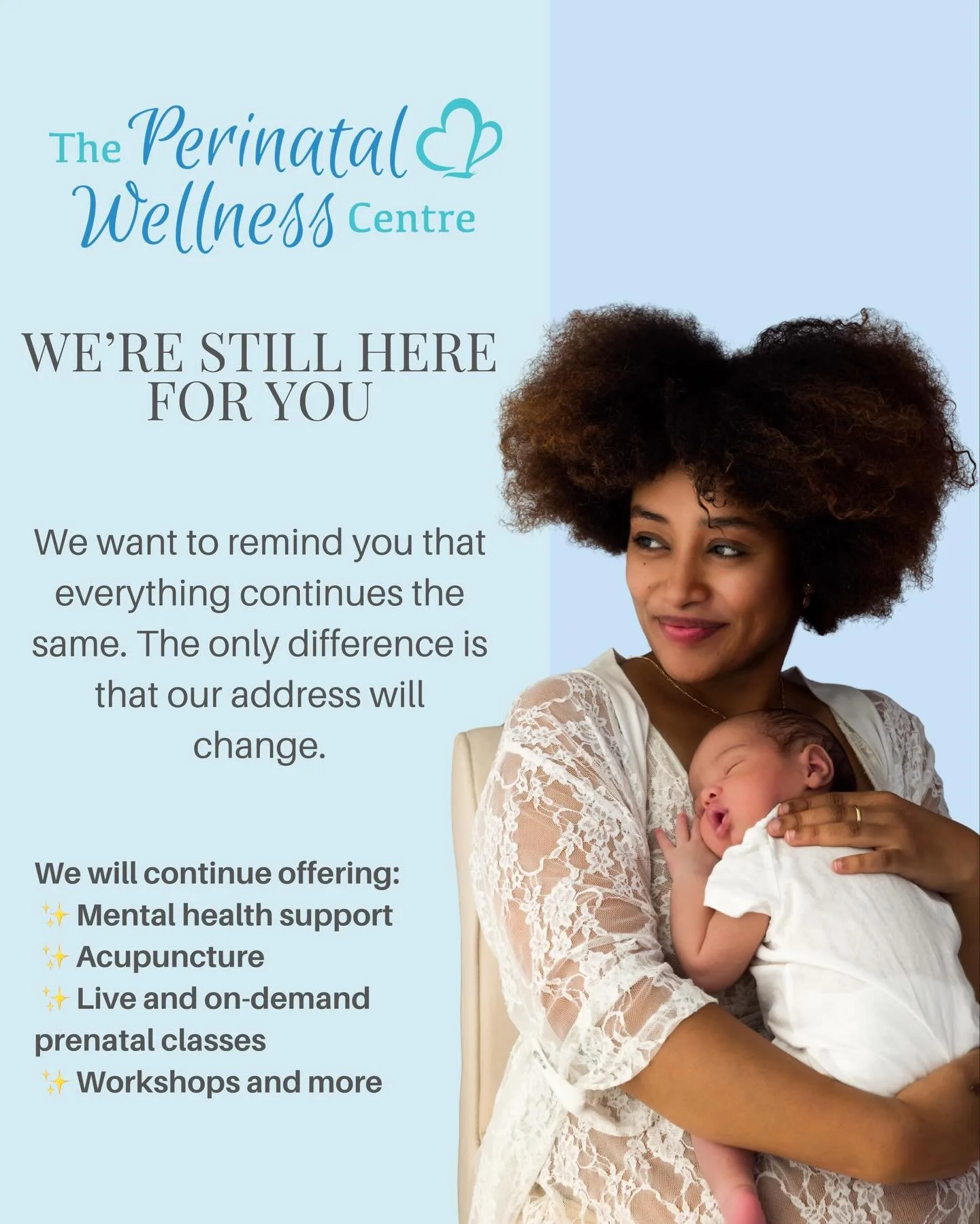 Our commitment to your wellbeing and your family remains unchanged.

We&rsquo;re here to support you through every stage: fertility, pregnancy, and postpartum.

Thank you for being part of our community. 🤍

#PerinatalWellness #PregnancyWellness #Mot