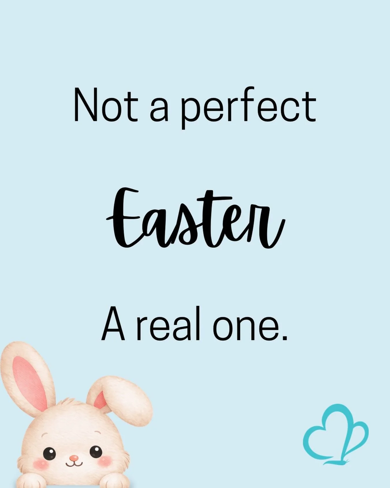 Easter isn&rsquo;t always soft pastels and peaceful mornings 🤍

If you&rsquo;re pregnant, a new mom, or just feeling completely overwhelmed right now, this day might look nothing like the picture-perfect version you imagined.

And that&rsquo;s okay.