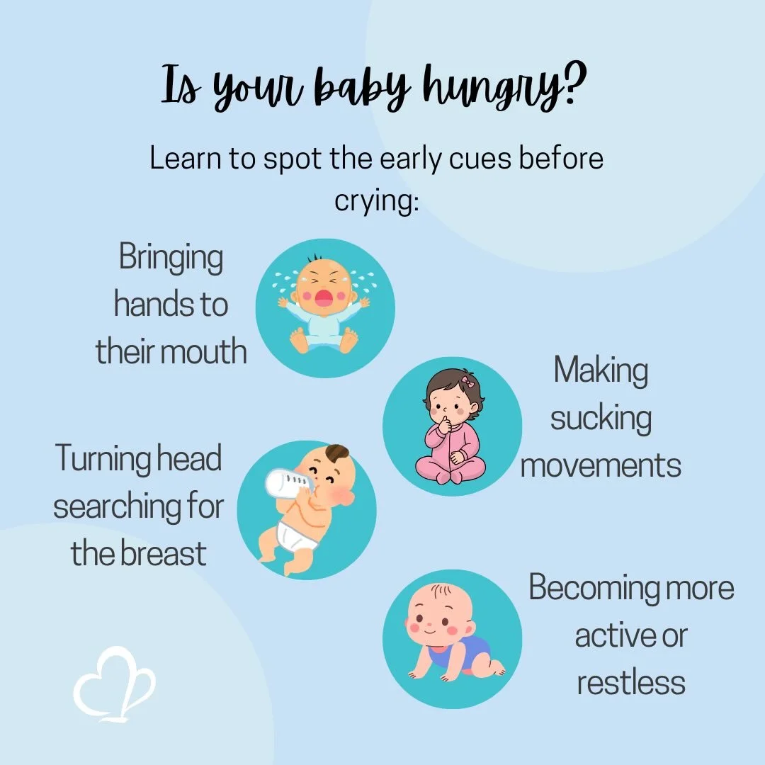 Crying is a late hunger cue. Catching it early makes all the difference.

#breastfeedingtips #newmomlife #babysignals #momlife