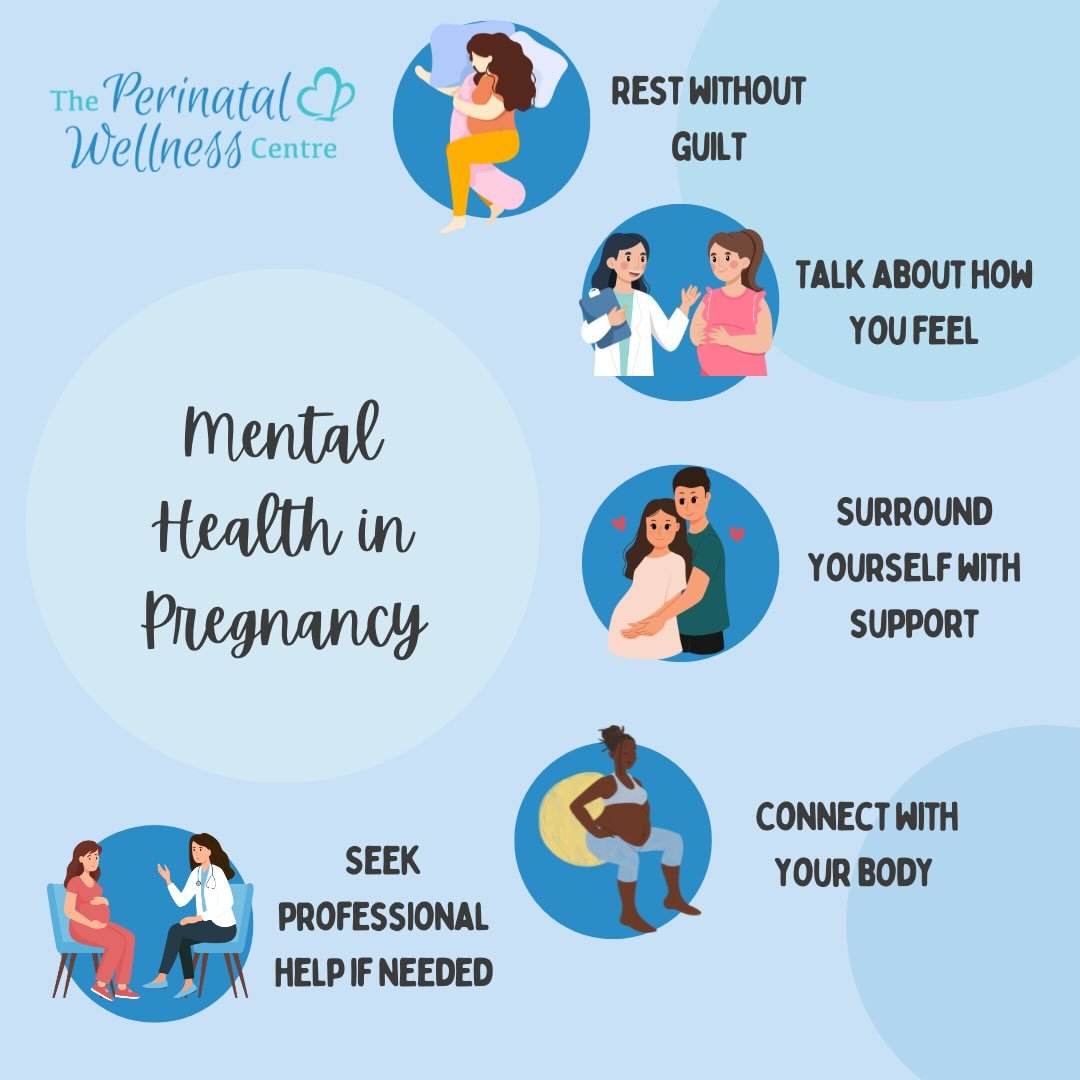 Pregnancy doesn&rsquo;t just change your body&mdash;it also transforms your mind and emotions. Feeling a mix of joy, vulnerability, and overwhelm is completely valid 💛

Taking care of your mental health matters:

- Rest without guilt
- Talk about ho