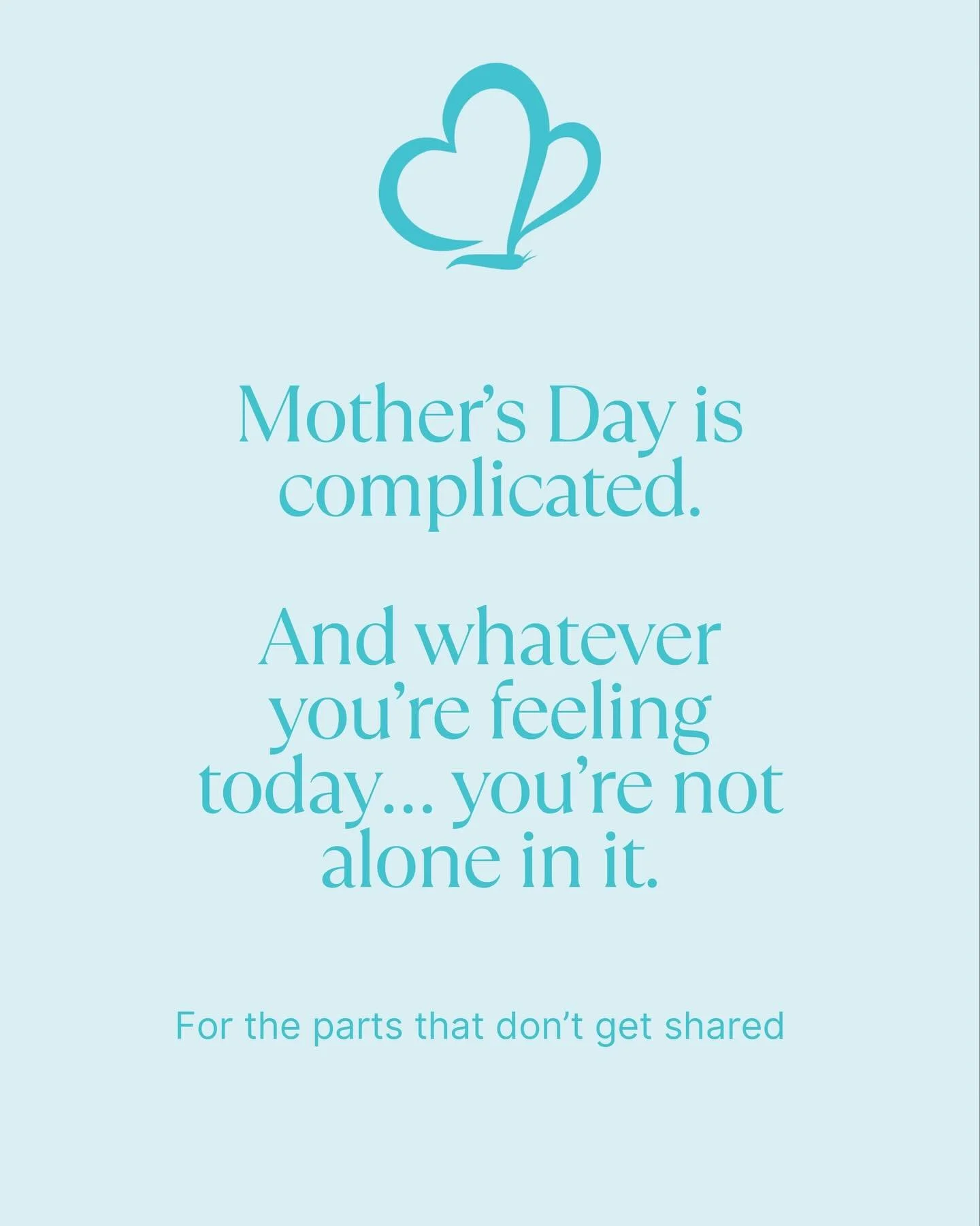 Mother&rsquo;s Day is complicated.

It tries to wrap something enormous into a neat, pastel-coloured moment.

But motherhood isn&rsquo;t neat.

It&rsquo;s beautiful, yes&hellip;
but also exhausting, overwhelming, and full of questions no one really a