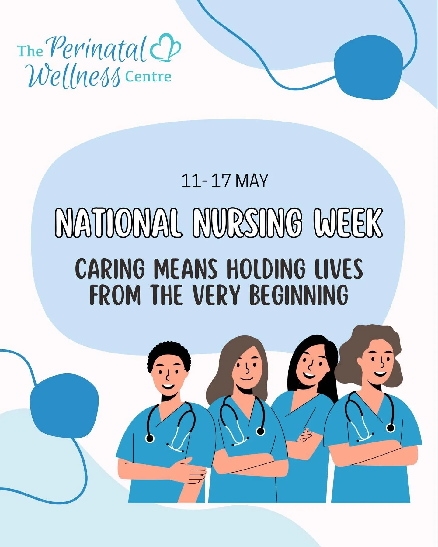 Celebrating those who support every heartbeat, every question, and every step of the perinatal journey. 💙
At The Perinatal, we honor the dedication, compassion, and care nurses bring to families from the very beginning.

Thank you for caring with sc