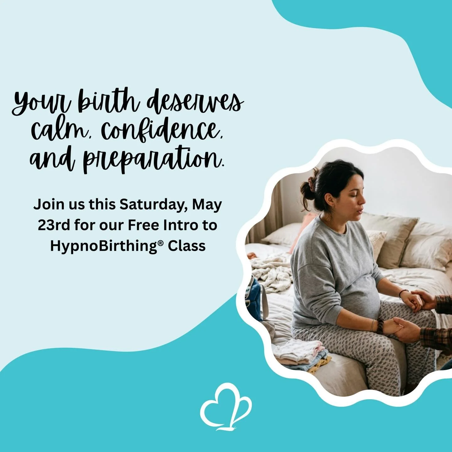 Birth with calm. Birth with confidence. ✨

Join our Free Intro to HypnoBirthing class and learn how you can have a calm and gentle birth for yourself and your baby!

May 23rd at 9 am AST / 8 am EST

Save your spot!

#HypnoBirthing #PrenatalClasses #B
