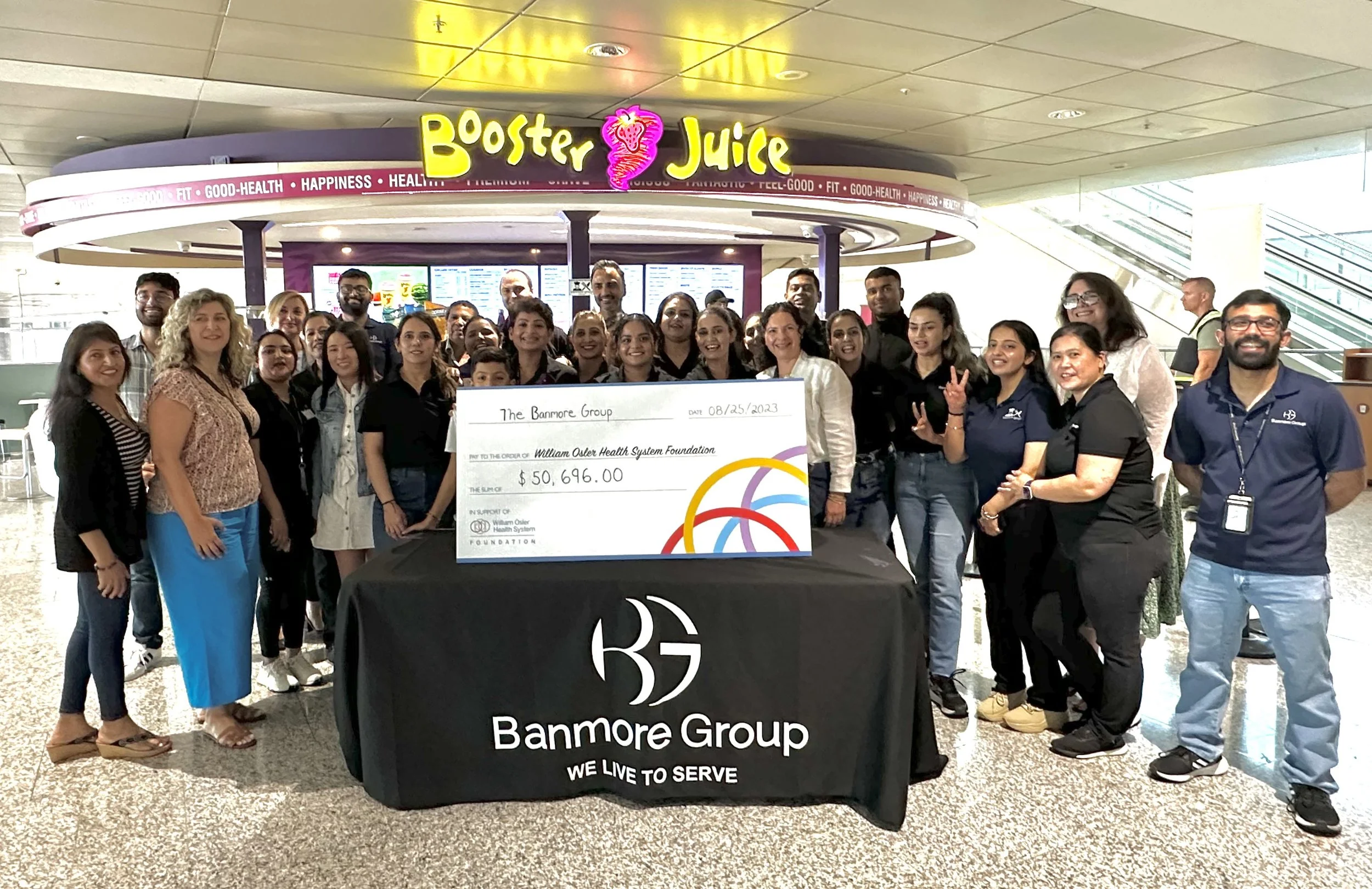 Banmore Group raises over $50,000 to fight cancer!&nbsp;&nbsp;&nbsp;