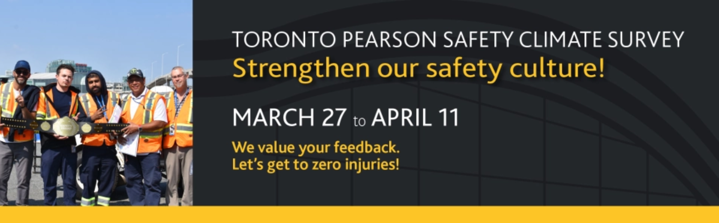 Let's Strengthen Safety Together at Toronto Pearson!