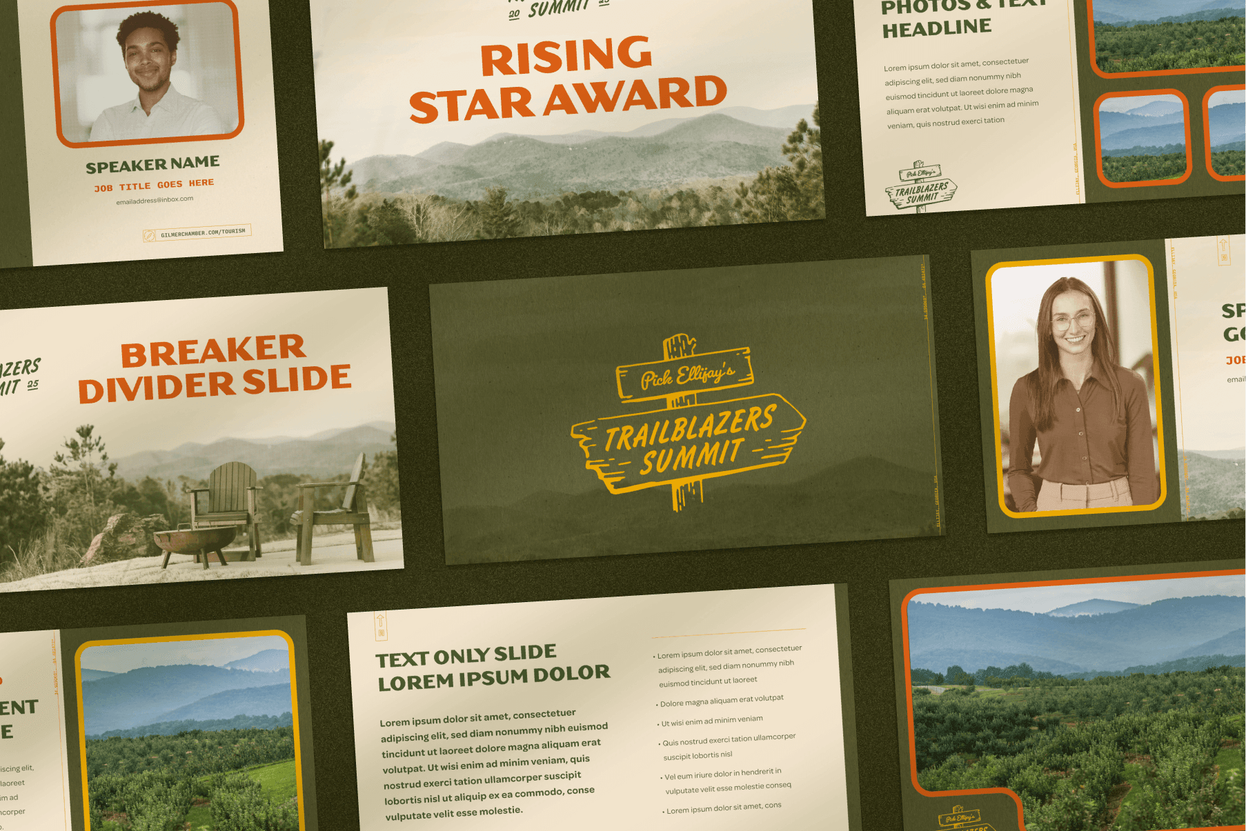 Trailblazers Summit Branding