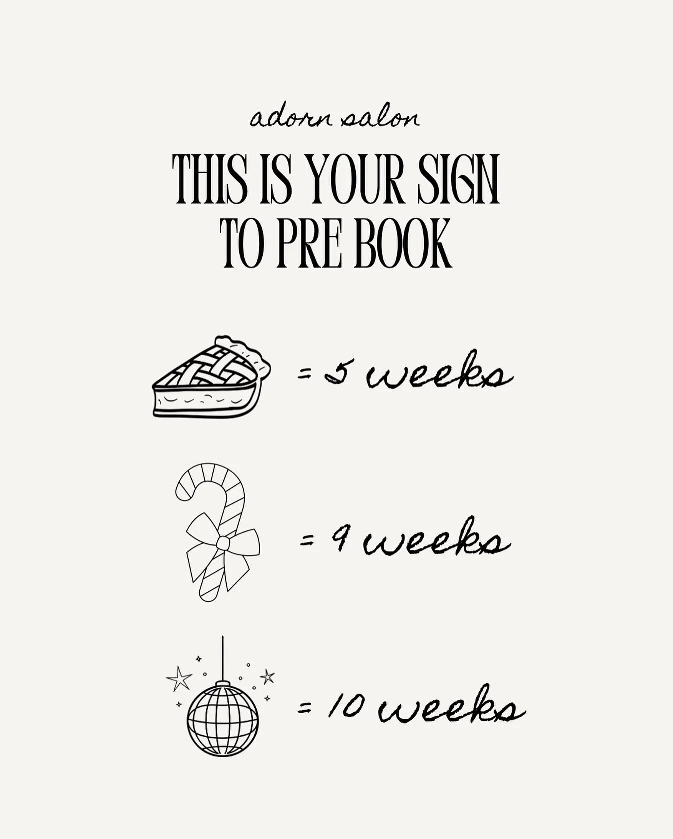 Luxury is in the details - and the preparation✨
Reserve your holiday glow before the calendar fills.
Click the link in our bio to book with any of our amazing stylists! 

#AdornSalon #LaMesaSalon #LaMesaHair #SanDiegoSalon #SanDiegoHairstylist #LaMes