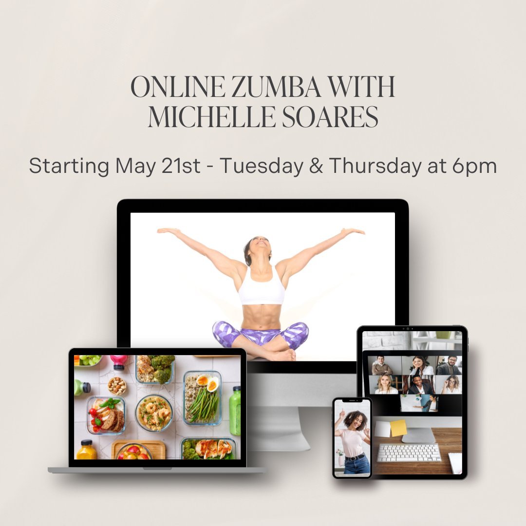 Exciting News! Online Zumba with Michelle is Here!

Hello Beautiful Souls,

I am thrilled to announce that the time has finally arrived for Online Zumba with Michelle Soares! Get ready to dance, sweat, and smile your way to fitness from the comfort o