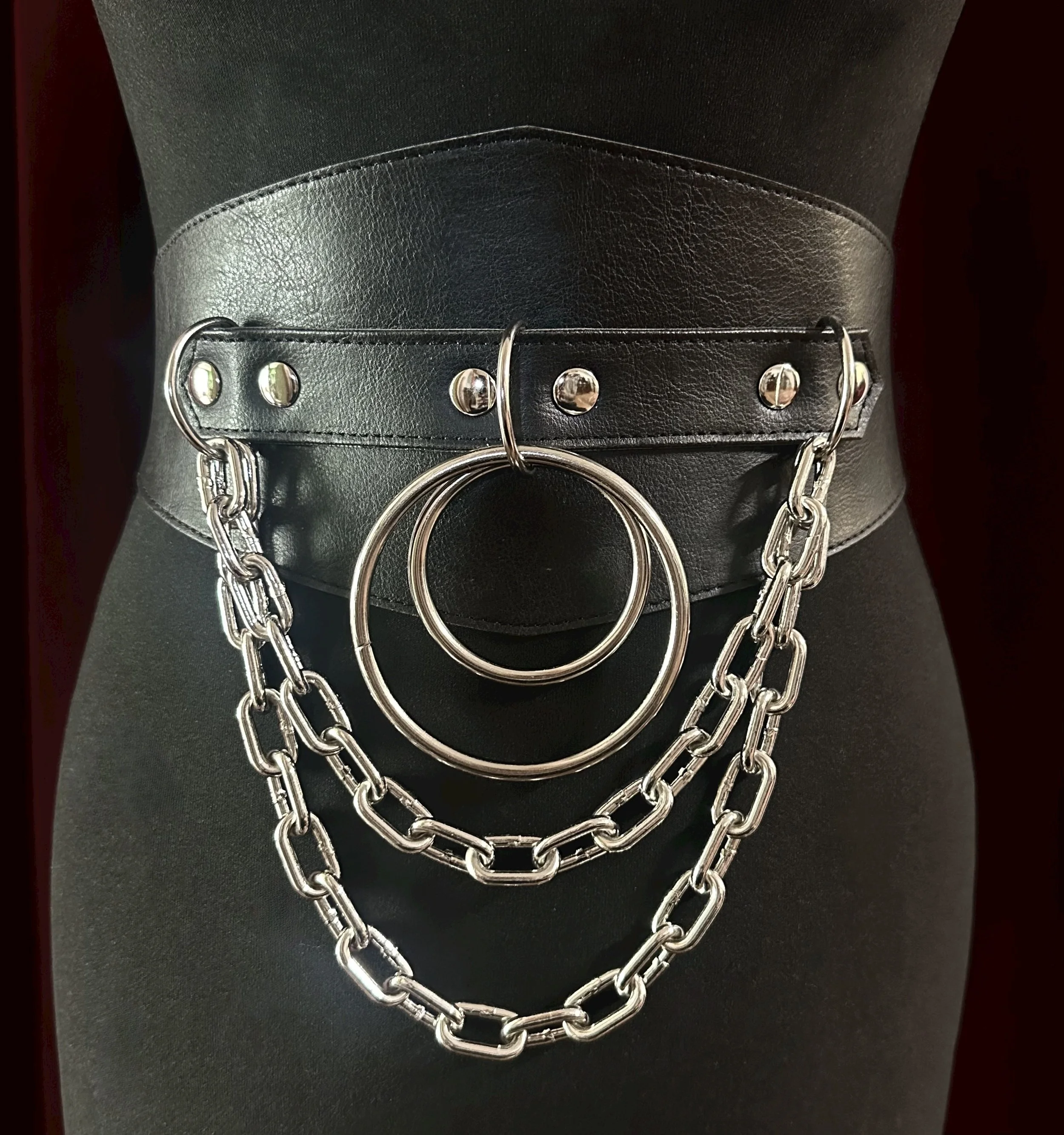 Tommy Vowles Double Ring Chain Cincher Belt