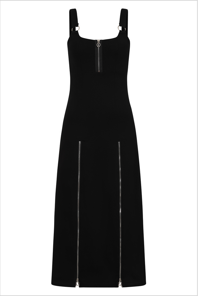 Screenshot 2026-06-15 at 15-25-40 BLACK Banned Malvolia long alternative dress with front zips.png
